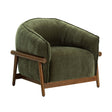 Piedmont Upcycled Contract-Grade Chenille Accent Chair - View 2