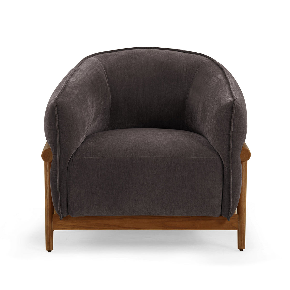 Piedmont Upcycled Contract-Grade Chenille Accent Chair - View 16