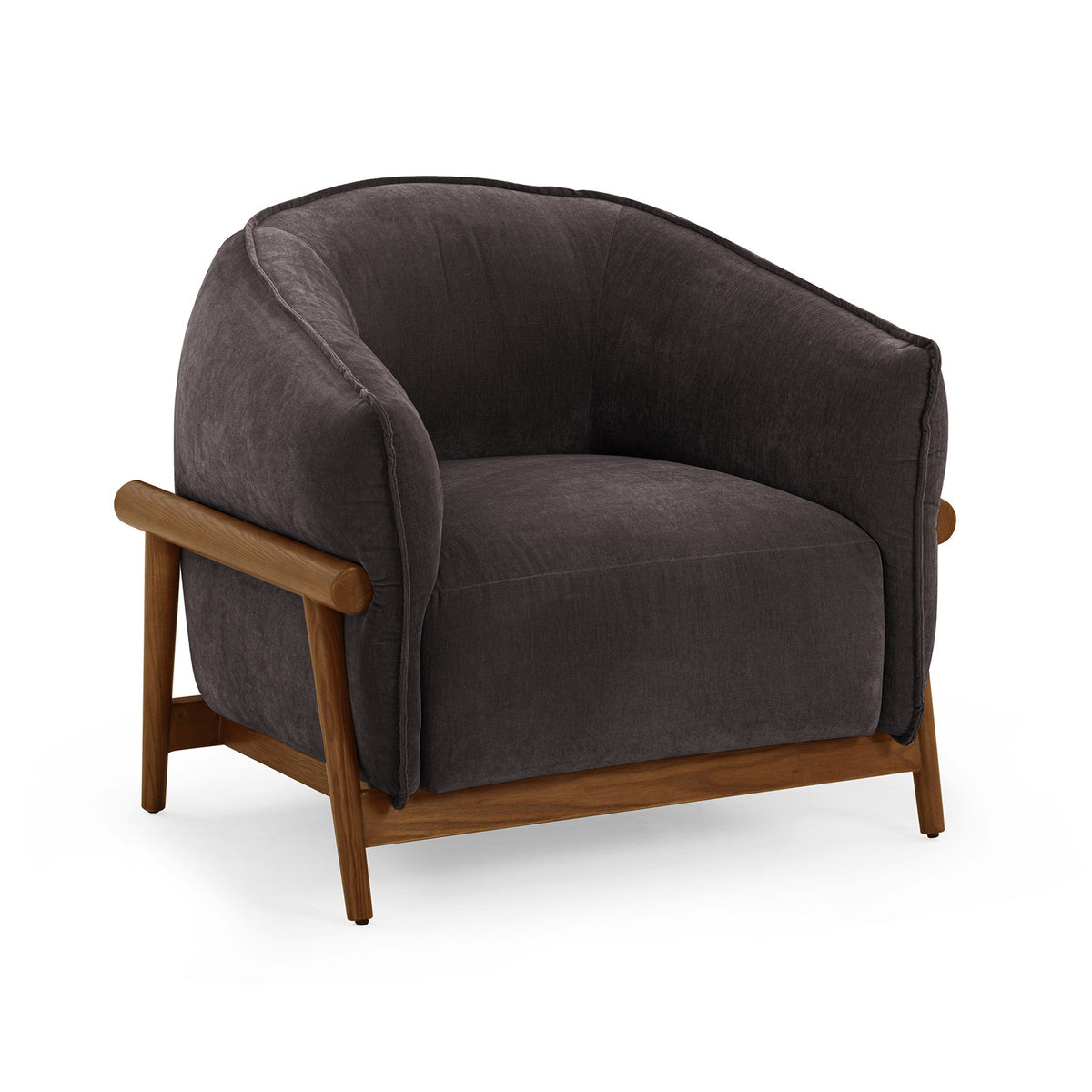 Piedmont Upcycled Contract-Grade Chenille Accent Chair - View 15