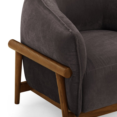 Piedmont Upcycled Contract-Grade Chenille Accent Chair - View 19
