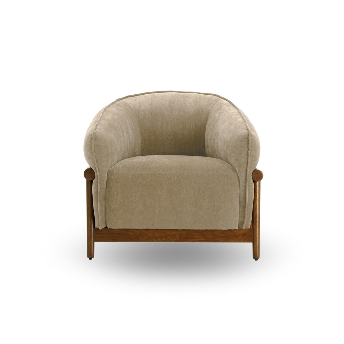 Piedmont Upcycled Contract-Grade Chenille Accent Chair - View 10