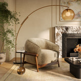 Piedmont Upcycled Chenille Accent Chair