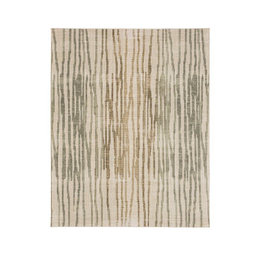 Karastan Ariel Santos Neutral Transitional Area Rug - Machine Woven Polypropylene, Made in Turkey