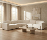 Gorge 5-Piece Modular Corner Sectional Sofa - Modern Minimalist & Flexible Deep Seating