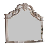 Elegant Sonia 5-Piece Contemporary Silver Tufted Champagne Bedroom Collection