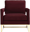 Avery Velvet Accent Chair