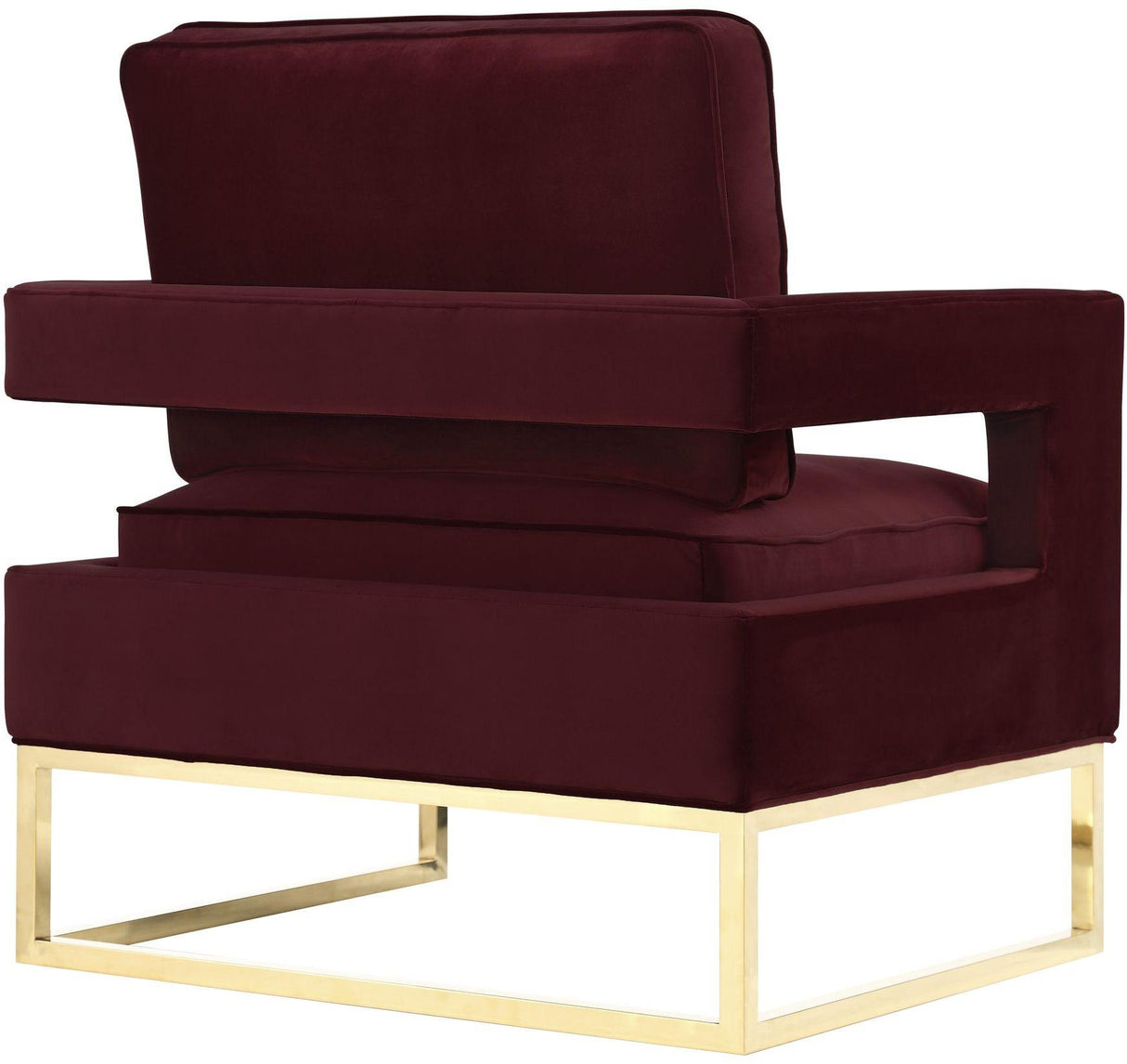 Avery Velvet Accent Chair