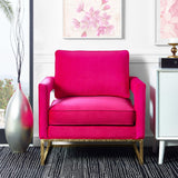 Avery Velvet Accent Chair
