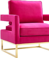 Avery Velvet Accent Chair