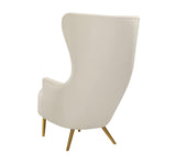 Julia Velvet Wingback Chair