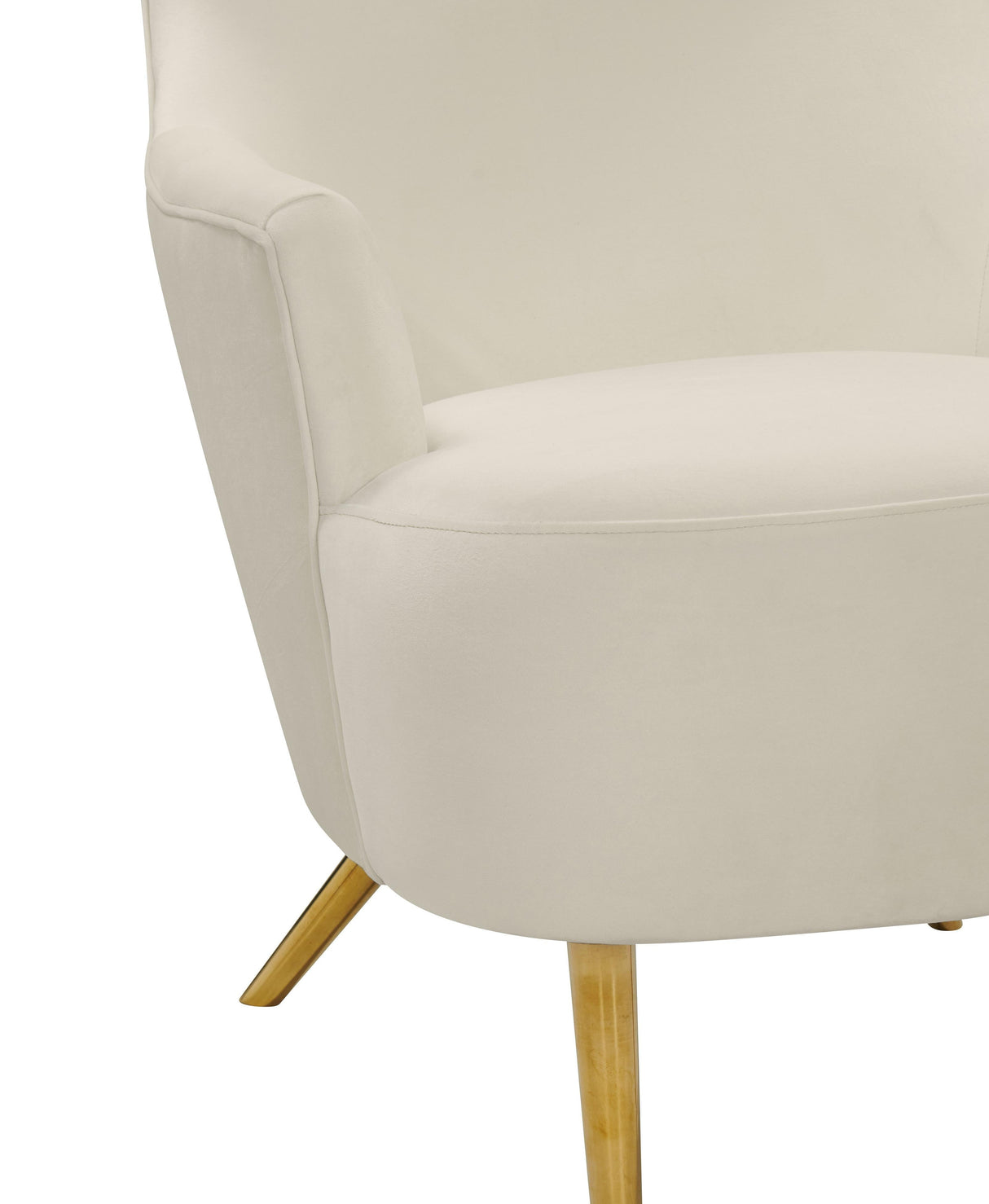 Julia Velvet Wingback Chair