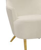 Julia Velvet Wingback Chair