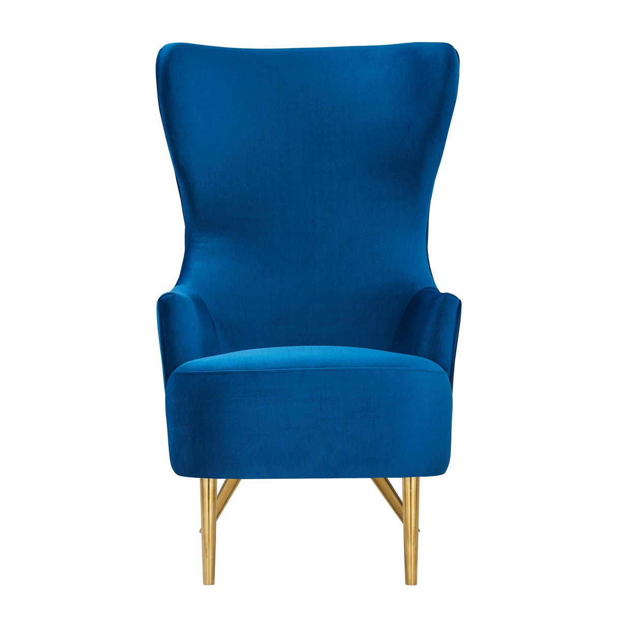 Julia Velvet Wingback Chair