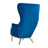 Julia Velvet Wingback Chair