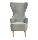 Julia Velvet Wingback Chair