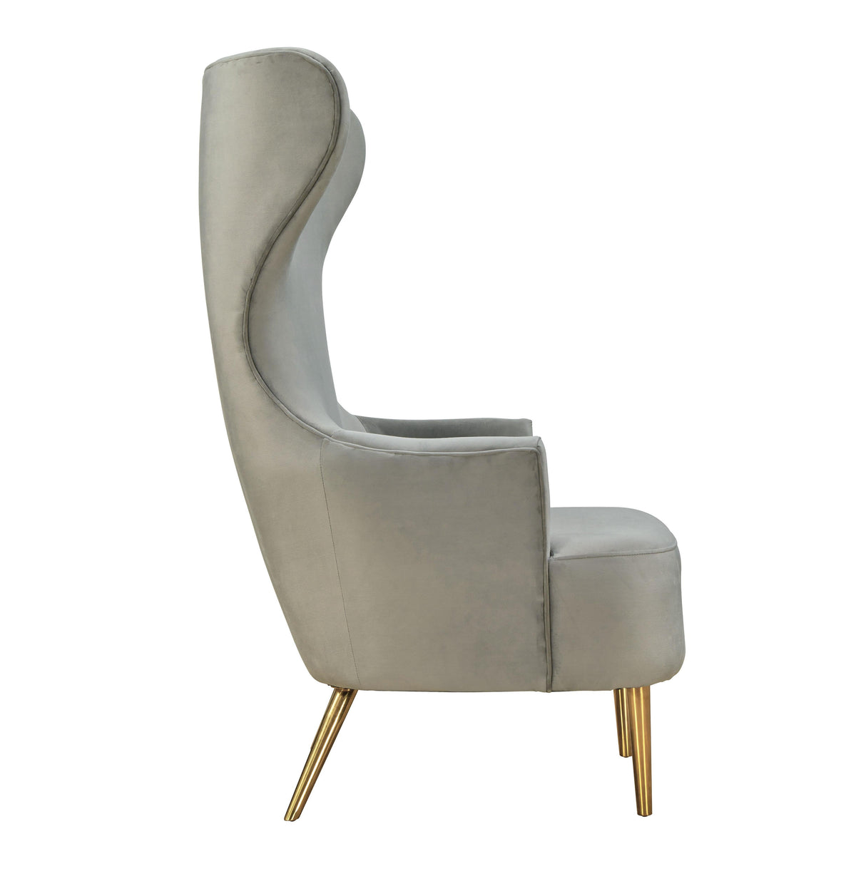 Julia Velvet Wingback Chair