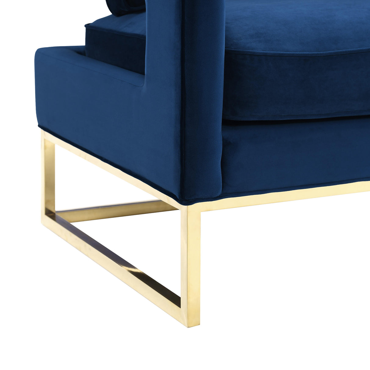 Avery Velvet Accent Chair