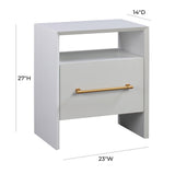 Libre 23" Nightstand With Drawer