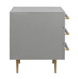 Trident Black Nightstand
