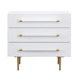 Trident Black Nightstand