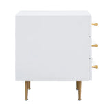 Trident Black Nightstand