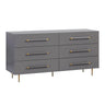 Trident 62" 6-Drawer Dresser