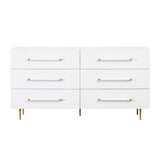 Trident 62" 6-Drawer Dresser