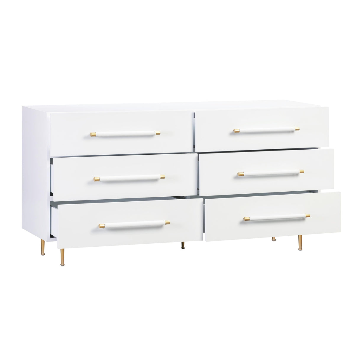 Trident 62" 6-Drawer Dresser