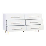 Trident 62" 6-Drawer Dresser