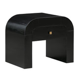 Hump 26" Arched Nightstand With Drawer
