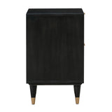 Sierra 22" Cane 2-Drawer Nightstand