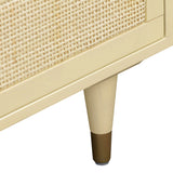 Sierra 60" Cane 6-Drawer Dresser