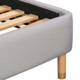 Kavali Velvet and Cane Bed