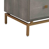 Pesce 57" Shagreen 6 Drawer Dresser