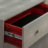Pesce 57" Shagreen 6 Drawer Dresser