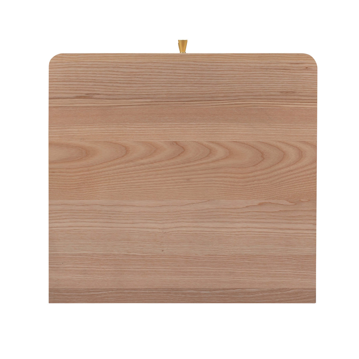 Carmen 19" Natural Ash and Cane 2-Drawer Nightstand