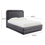 Briella Velvet Bed