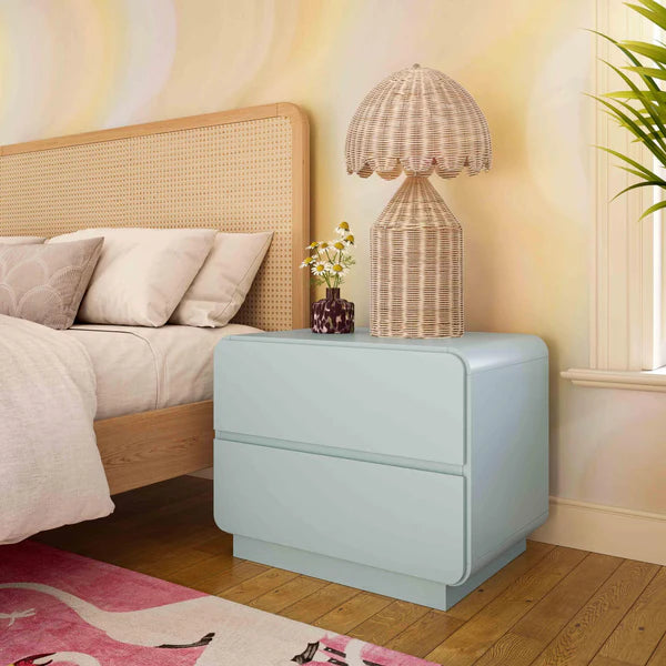 Sagura Cream Nightstand