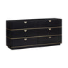 Julieta 62" Acacia Wood 6-Drawer Dresser