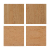 Abigail 22" Natural Birdseye Maple 3-Drawer Nightstand