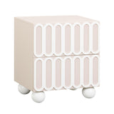 Tori 23" Motif 2-Drawer Nightstand