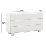 Tammy 56" 6-Drawer Dresser