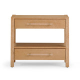 Brandyss Natural Burl Nightstand