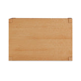 Brandyss Natural Burl Nightstand