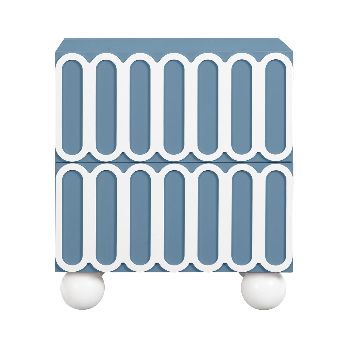 Tori 23" Motif 2-Drawer Nightstand