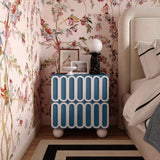 Tori 23" Motif 2-Drawer Nightstand