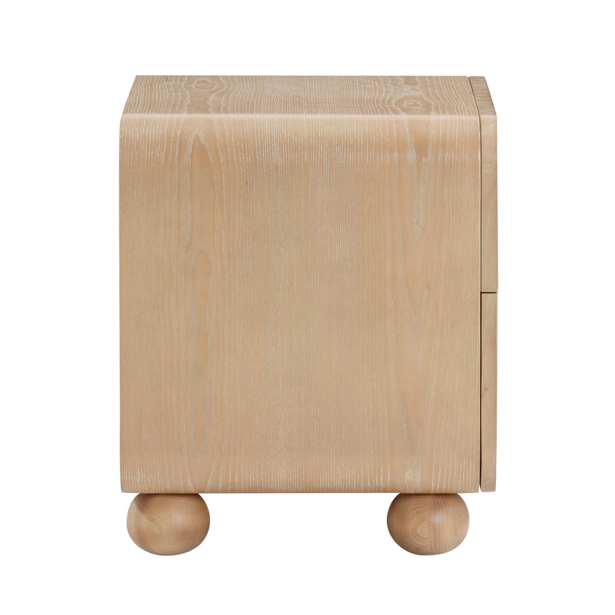 Moonrise 20" Natural Ash Nightstand With Drawer