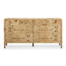 Brandyss 62" Burl 7-Drawer Dresser - View 1
