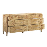 Brandyss 62" Burl 7-Drawer Dresser - View 4