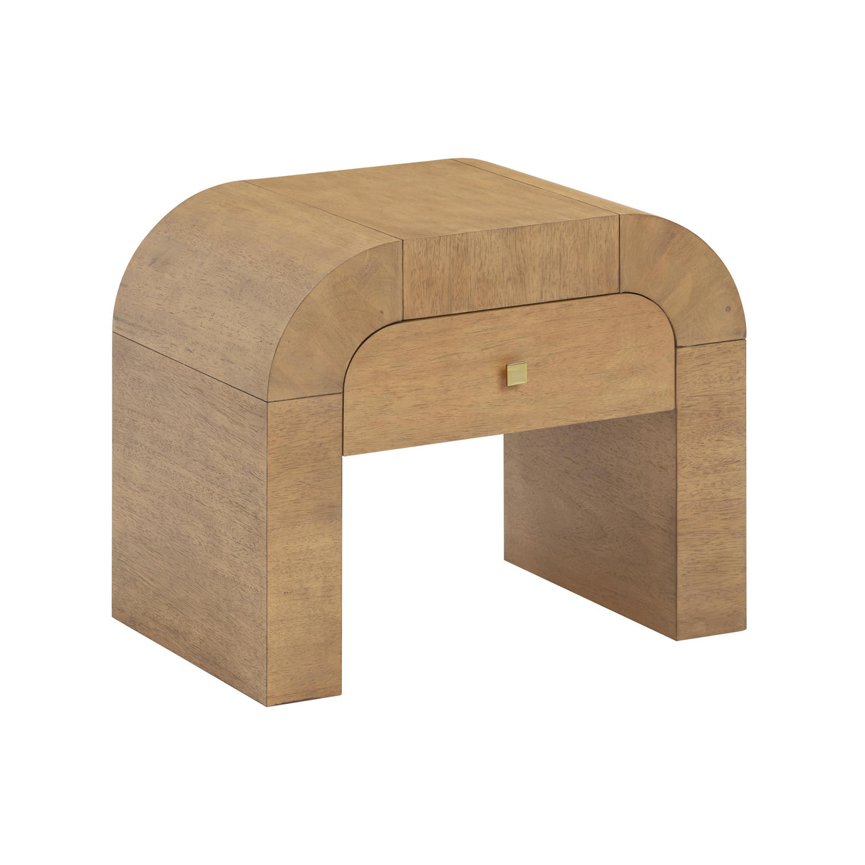 Hump 26" Arched Nightstand With Drawer